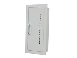 Recessed fire extinguisher cabinet 4.5kg – white