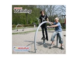 Recreational Equipment for Playgrounds and Fitness Trails by Moduplay Commercial Systems