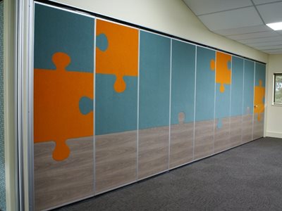 Unifold Operable Wall Puzzle