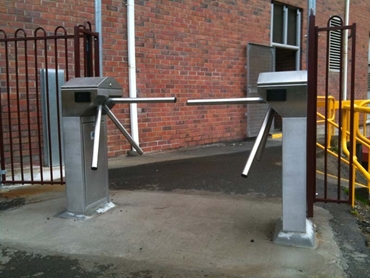 Efficient Turnstiles and Control Pillars from Magnetic Automation l jpg