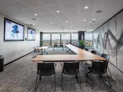 Unifold Operable Wall Meeting Room