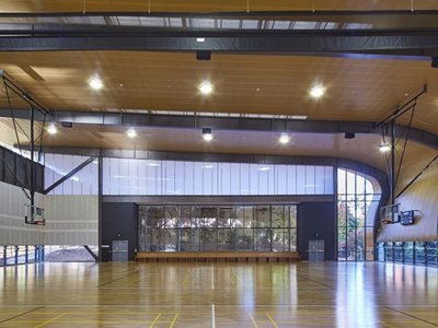 Sports Hall Acoustic Timber Ceiling