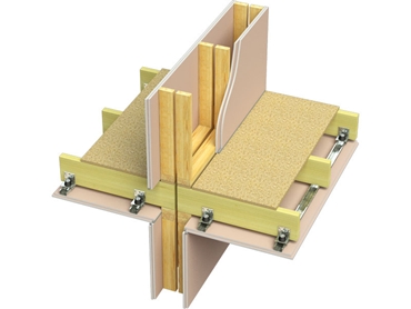 Knauf Multiframe™ Timber Framed Plasterboard System Low Rise Apartment Buildings