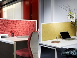 EchoPanel® acoustic and pin-able panels for partitioning