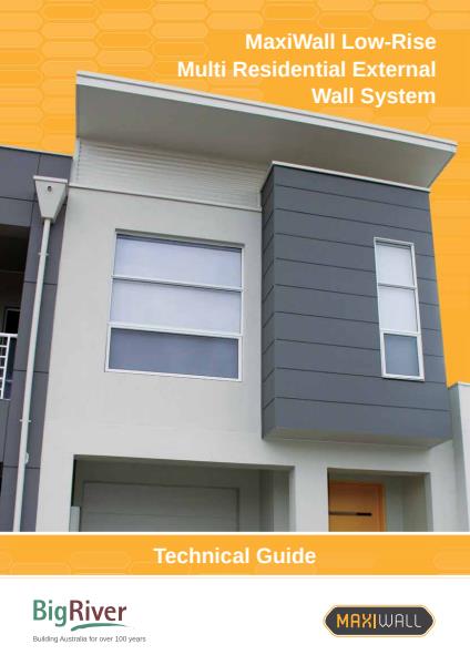 MaxiWall Low-Rise Residential Technical Guide - External