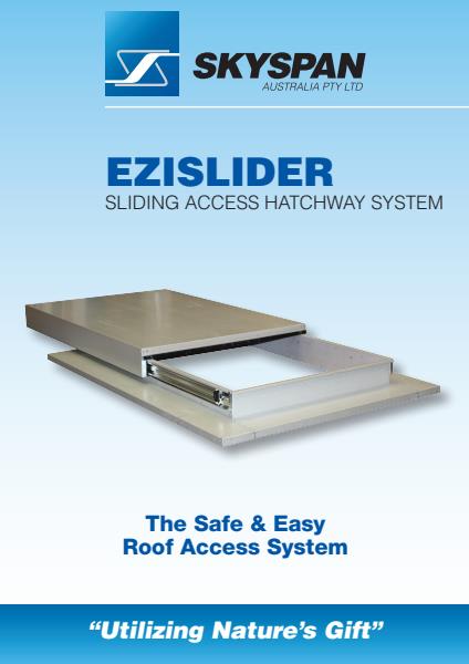 Skyspan EziSlider Sliding Access Hatchway System Brochure