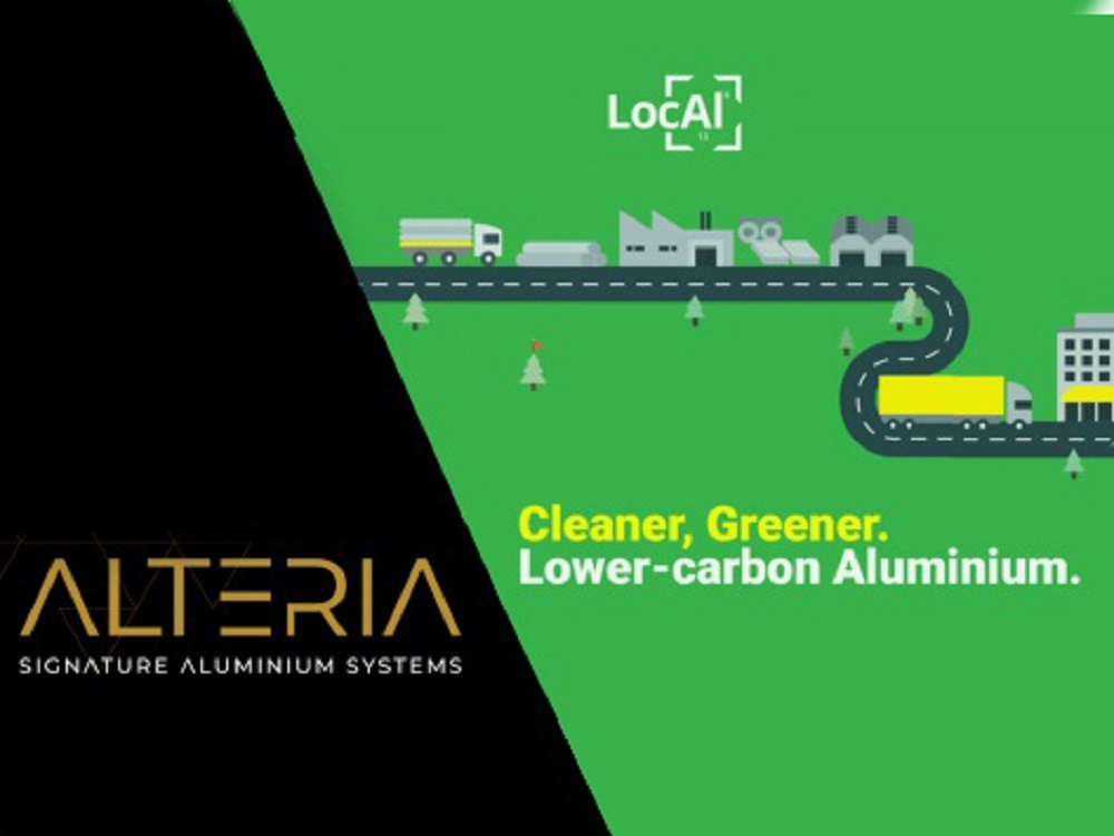 Alteria offers their battens and cladding in Capral’s LocAl Green aluminium