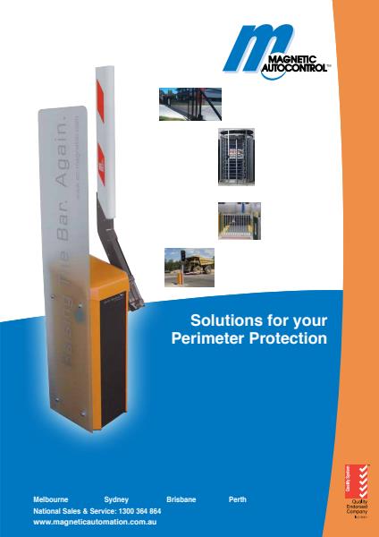 Magnetic Automation Perimeter Protection Solutions Brochure