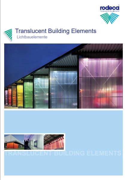 Rodeca Translucent Building Elements
