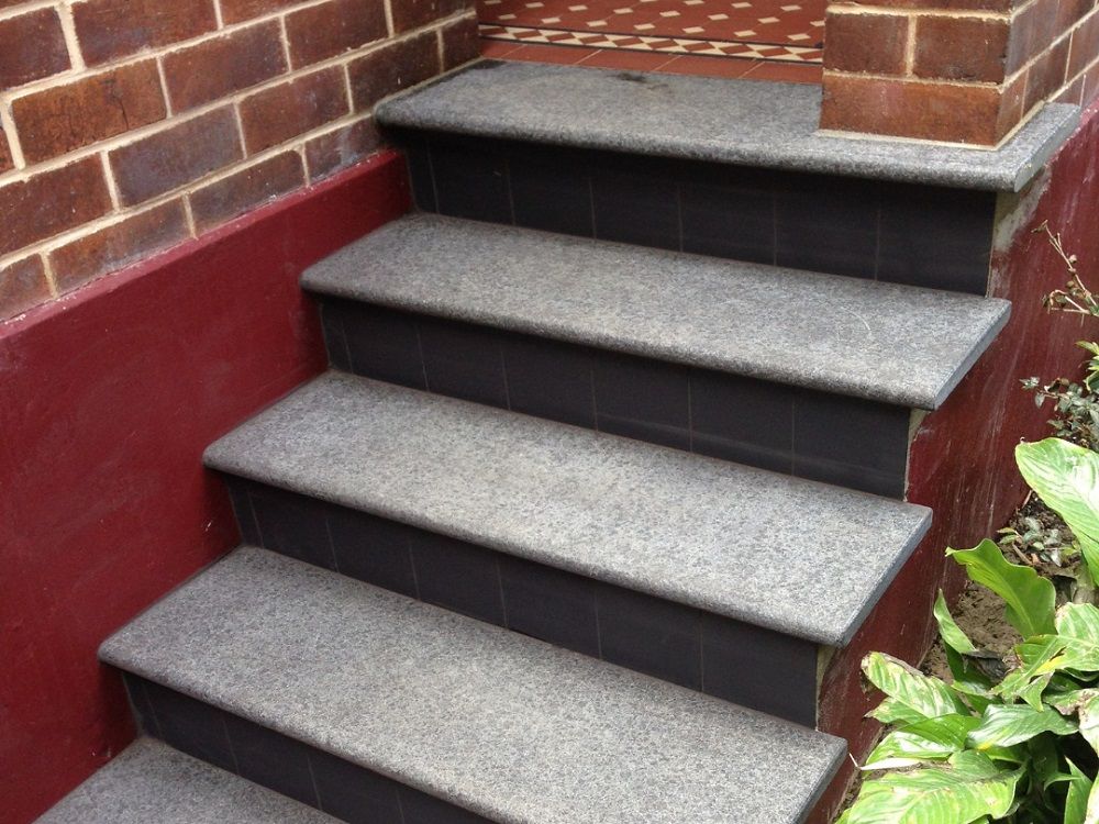 Create a visually stunning and safe environment by combining tessellated tiles with step treads