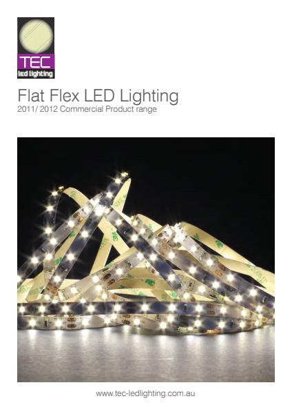 Flat Flex LED Strip Lighting