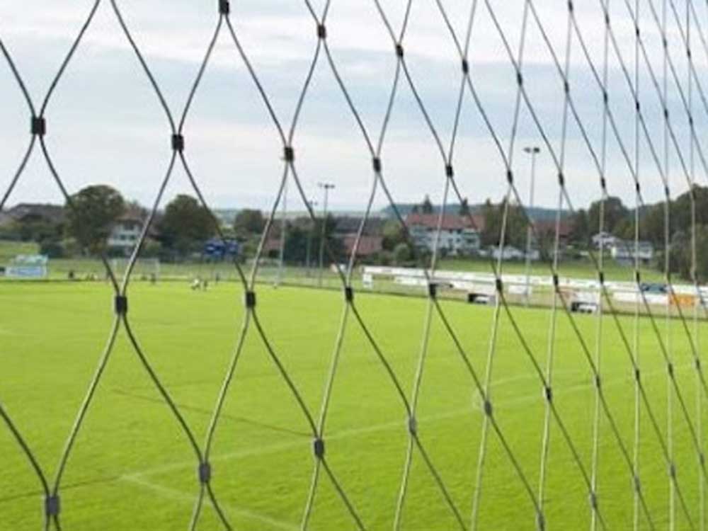 Webnet mesh is used in sports fencing applications all over the world.